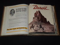 1937-1938 THE DESERT MAGAZINE BOUND VOLUME - BINDER - NO. 1-12 - KD 5403L