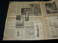1936 APRIL 19 NEW YORK AMERICAN NEWSPAPER SCREEN & DRAMA SECTION -STARS- NP 5238