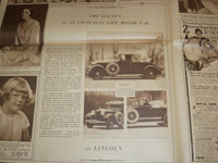1928 MAY 19 NEW YORK HERALD TRIBUNE GRAVURE SECTION-CURVEUR WINS JAMAICA-NP 4988