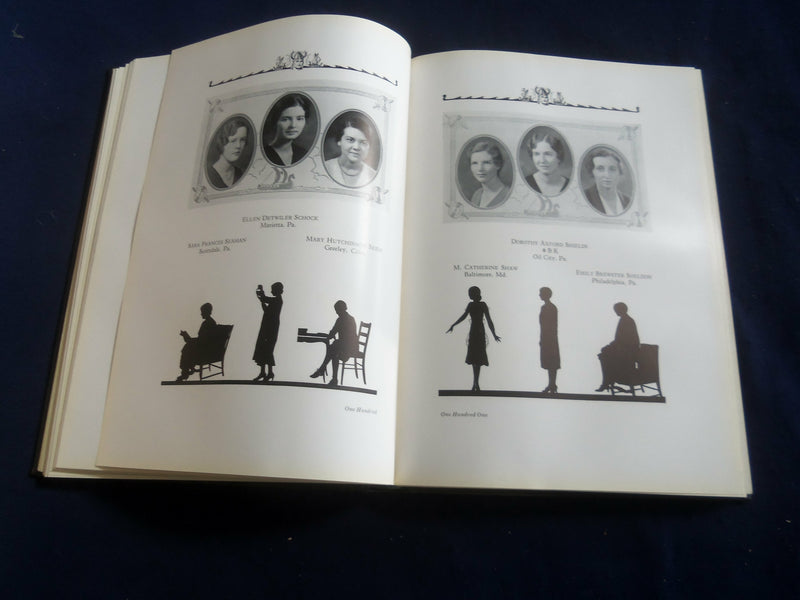 1932 DONNYBROOK FAIR GOUCHER COLLGE YEARBOOK - BALTIMORE, MARYLAND - YB 2702