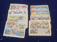 1930'S-1940'S CEREAL COLOR COMICS ADVERTISEMENTS - LOT OF 31 - NP 5250