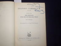 1950 ERANOS-JAHRBUCH 1949 HARDCOVER BOOK - DER MENSCH - GERMAN - KD 9011