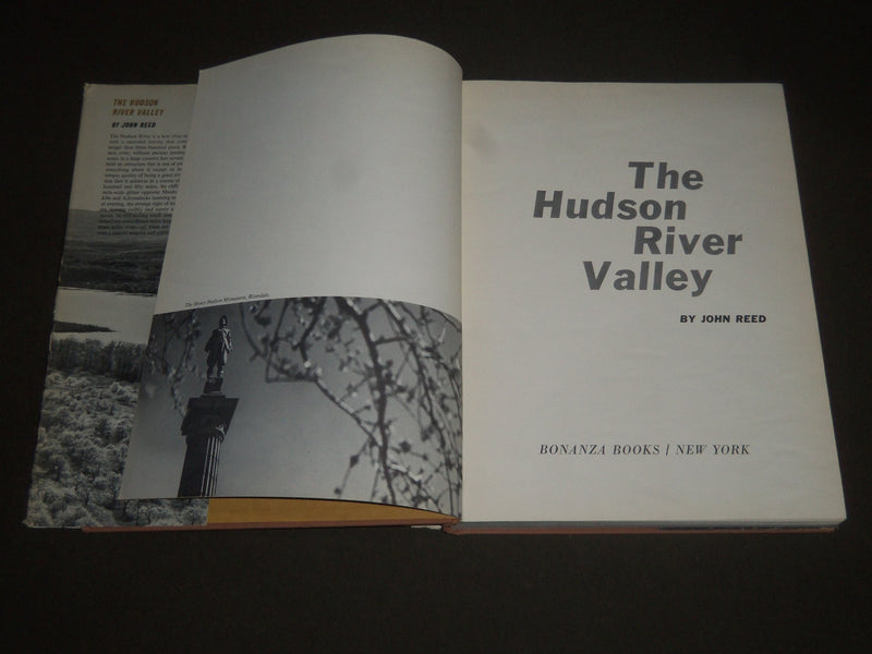 1960 THE HUDSON RIVER VALLEY BY JOHN REED HARDCOVER BOOK - I 880