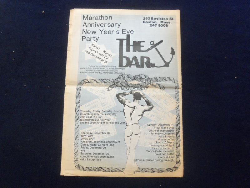 1978 NOVEMBER 30 ESPLANADE NEWSPAPER - KINSEY'S BELL-MAN - NP 6810