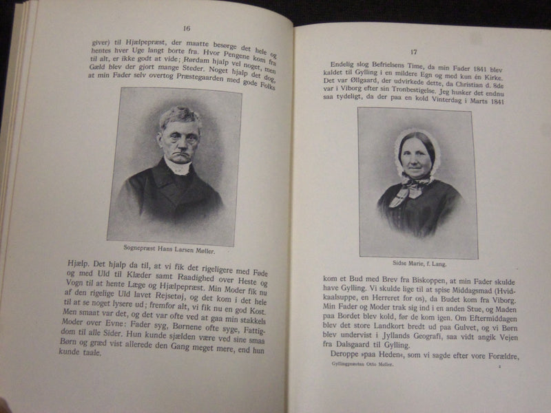 1931 OTTO MOLLER BY J. P. BANG HARDCOVER BOOK - DANISH - KD 40