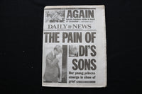 1997 SEPTEMBER 5 NEW YORK DAILY NEWS NEWSPAPER - THE PAIN OF DI'S SONS - NP 8914