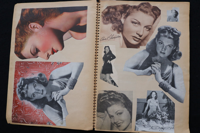 ANN SHERIDAN SCRAPBOOK, LOADED - E 24903