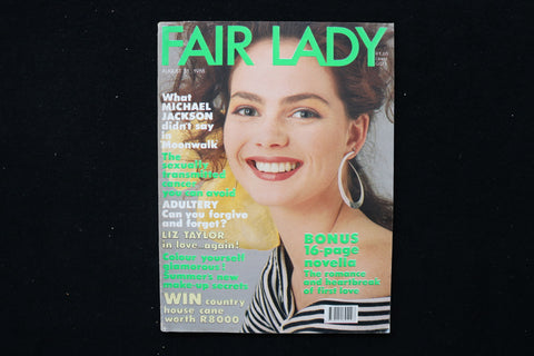 1988 AUGUST 31 FAIR LADY MAGAZINE - SHERRI OF TOPMOD COVER - E 24440