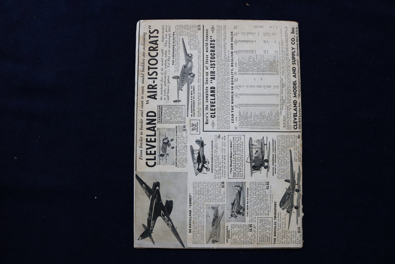 1938 MAY MODEL AIRPLANE NEWS MAGAZINE - THE CURTISS XP-37 COVER - E 11630