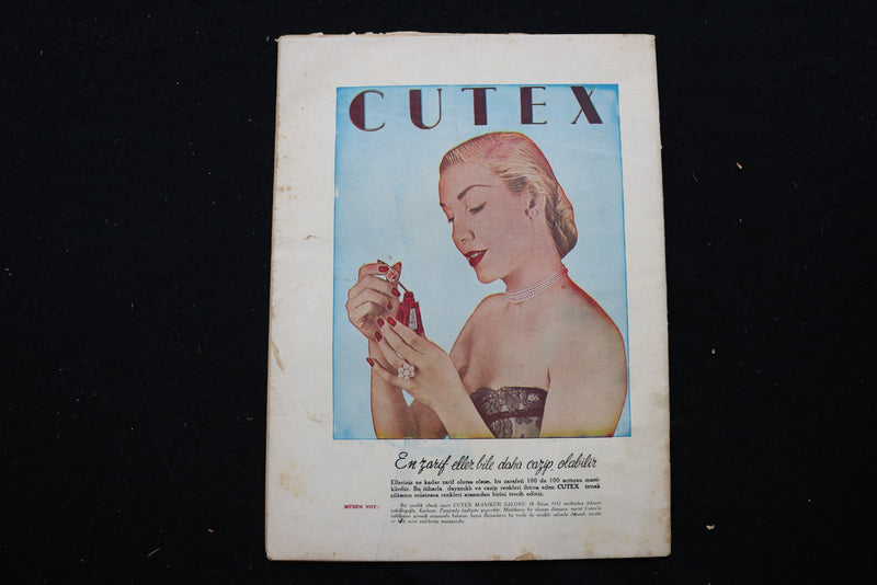 1952 AUGUST 29 HAFTA MAGAZINE - VIRGINIA MAYO COVER - E 25154