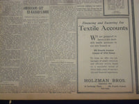 1922 JUNE 13 NEW YORK TIMES - AMERICANS WIN FOR EX-KAISER'S BOOK - NT 8399