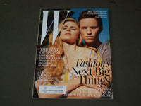 2013 APRIL W MAGAZINE - BRIT MARLING & EDDIE REDMAYNE COVER - B 3480