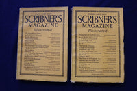 1923-1925 SCRIBNER'S MAGAZINE - LOT OF 10 - O 3487