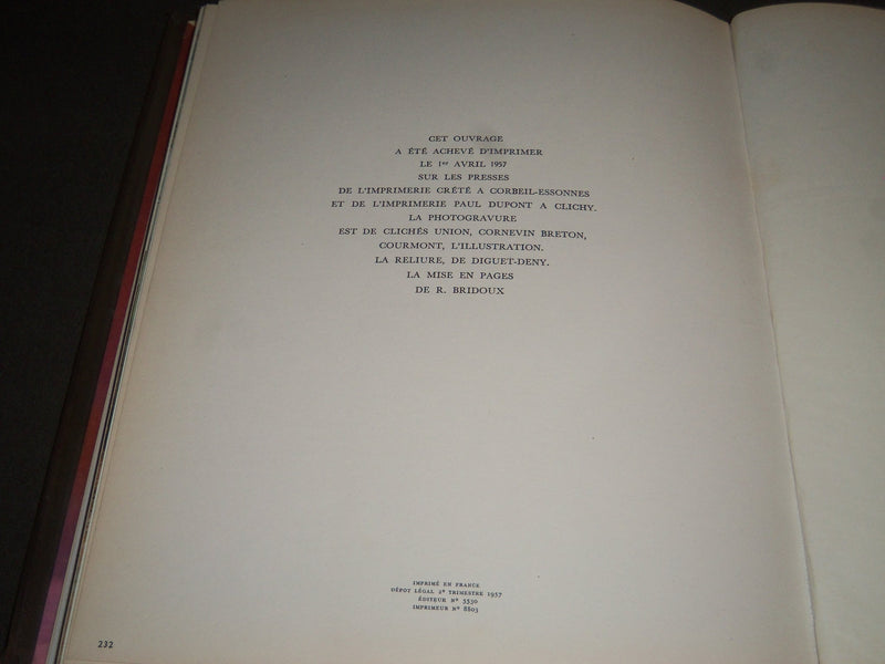 1957 LE XVIII SIECLE FRANCAIS FRENCH BOOK - HARDCOVER - I 521