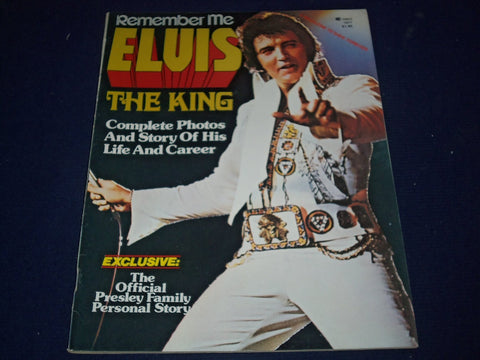 1977 REMEMBER ME ELVIS THE KING MAGAZINE - ELVIS PRESLEY - PHOTOS - II 9018