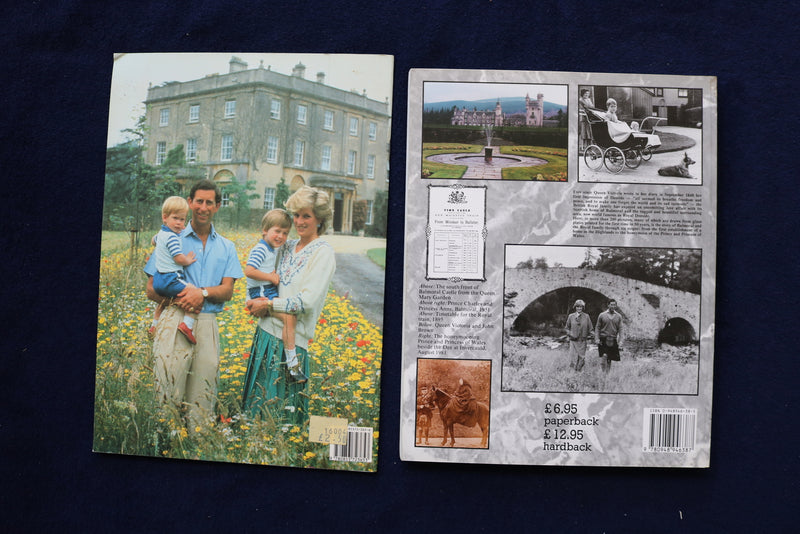 1970'S-1980'S BRITISH MONARCHY BOOK LOT - LOT OF 8 - O 3633