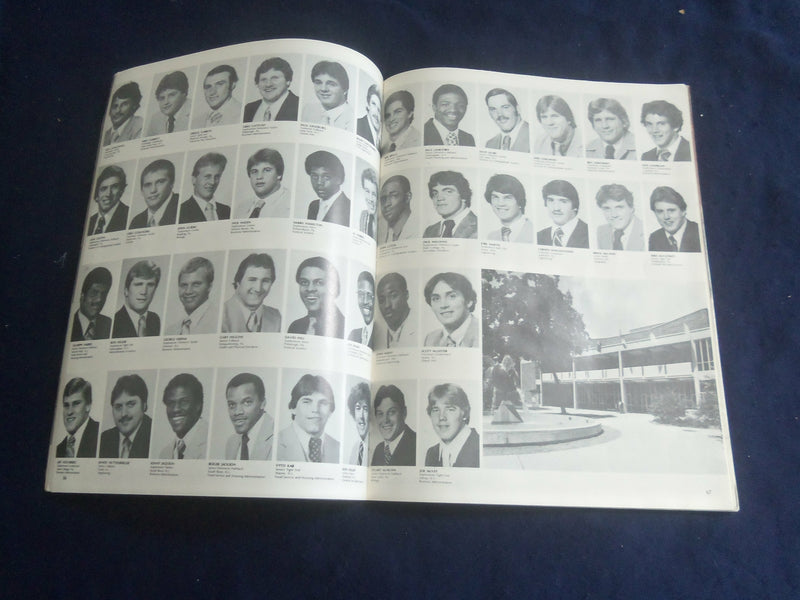 1981 NOV 21 FOOTBALL PROGRAM - PENN STATE UNIV VS NOTRE DAME UNIV - ST 6044Z