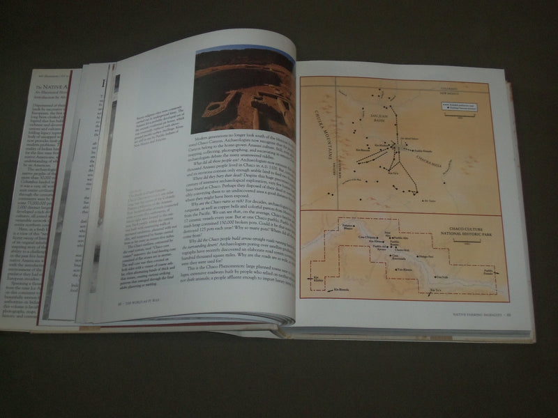 1993 THE NATIVE AMERICANS HARDCOVER BOOK BY BETTY & IAN BALLANTINE - I 1518