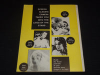 1956-1957 NOVEMBER-JANUARY SCREEN ALBUM MAGAZINE - LIZ TAYLOR COVER - E 14677