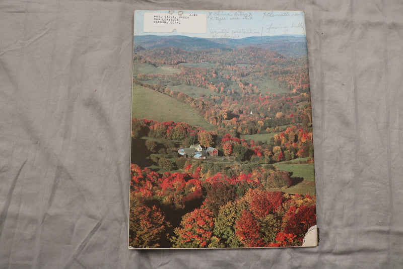 1959 OCTOBER HORTICULTURE MAGAZINE - A HARVEST COVER - SP 3137S