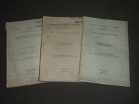 1909-1914 UNIVERSITY OF WISCONSIN BULLETIN LOT OF 3 - SOFTCOVER - WR 955D