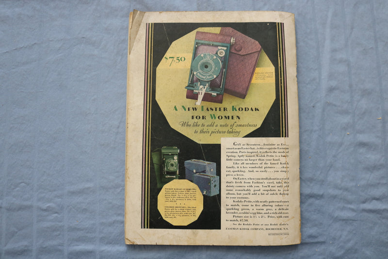 1930 MAY COSMOPOLITAN MAGAZINE - HARRISON FISHER COVER - GREAT ADS - ST 1001Q