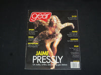 2000 SEPTEMBER GEAR MAGAZINE - JAIME PRESSLY - SP 6153