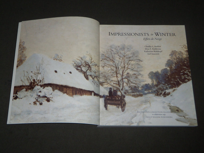 1998 IMPRESSIONISTS IN WINTER - EFFETS DE NEIGE SOFTCOVER BOOK - I 1541