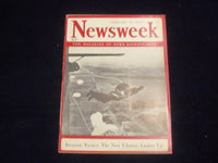 1941 FEBRUARY 10 NEWSWEEK MAGAZINE - THE NAZI CHUTISTS LIMBER UP - NW 1187