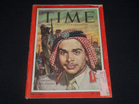1956 APRIL 2 TIME MAGAZINE - JORDAN'S KING HUSSEIN - T 1531