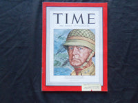 1942 NOVEMBER 2 TIME MAGAZINE - GENERAL VANDEGRIFT - T 838