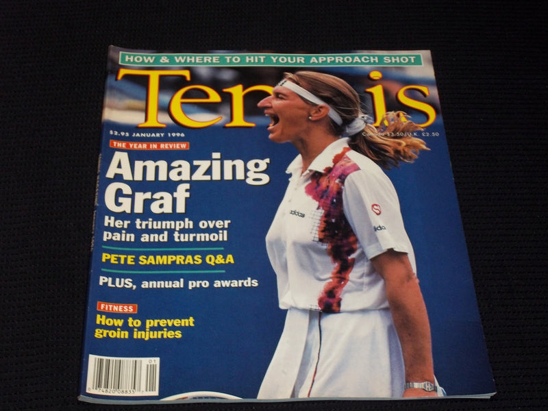 1996 JANUARY TENNIS MAGAZINE - STEFFI GRAF FRONT COVER - E 2233