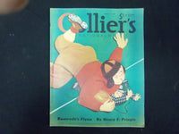 1940 OCT 12 COLLIER'S MAGAZINE - GREAT ILLUSTRATIONS, ARTICLES & ADS - ST 3662
