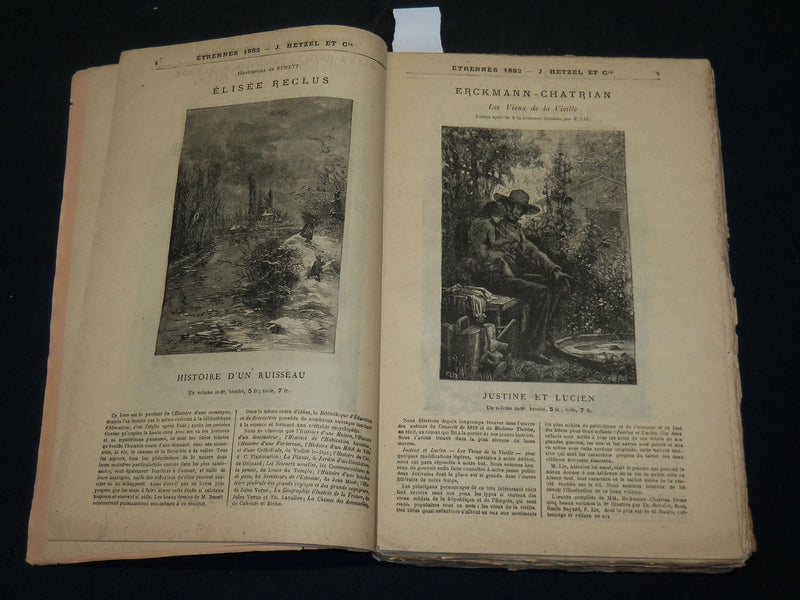 1881 REVUE DES DEUX MONDES FRENCH MAGAZINE LOT OF 2 ISSUES - WR 106G