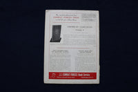 1952 JANUARY U.S. ARMY COMBAT FORCES JOURNAL MAGAZINE - KOREA COVER - E 11409