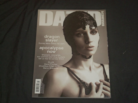 2012 JANUARY DATED & CONFUSED MAGAZINE - ROONEY MARA COVER - B 866