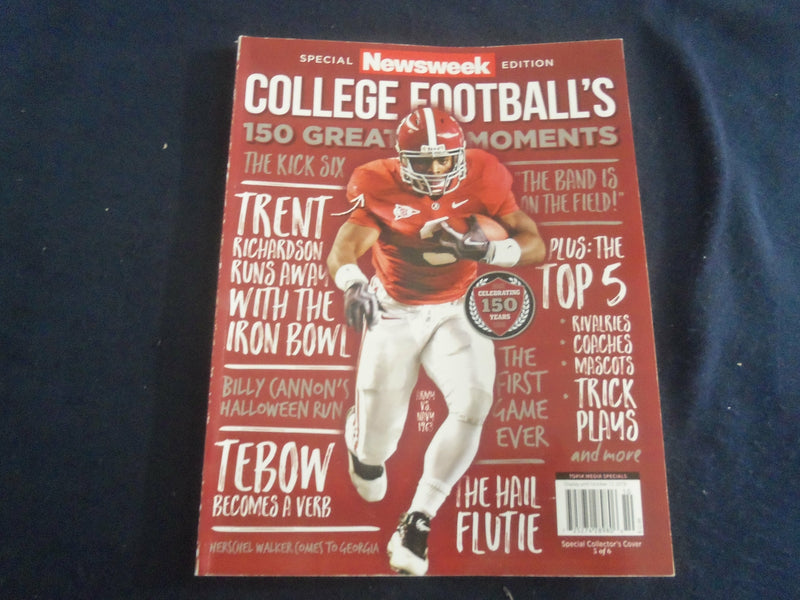 2019 NEWSWEEK SPECIAL EDITION COLLEGE FOOTBALL'S 150 GREATEST MOMENTS - SP 1221R