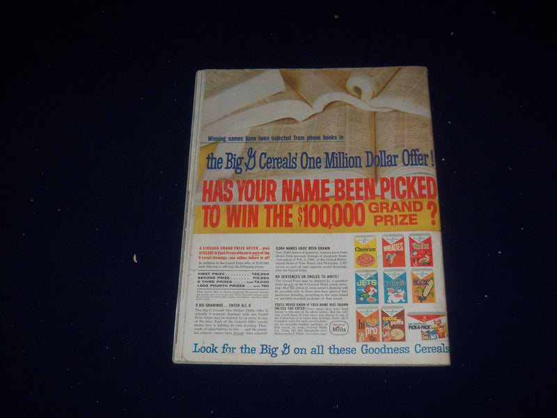 1960 JULY 9 THE SATURDAY EVENING POST MAGAZINE - ILLUSTRATED COVER - SP 5728