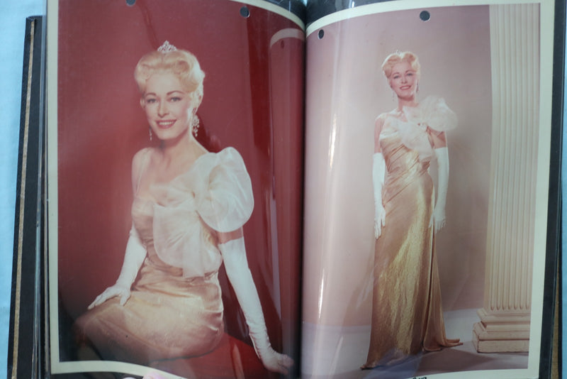 LINDA DARNELL - ELEANOR PARKER - YVONNE DECARLO SCRAPBOOK - E 26479
