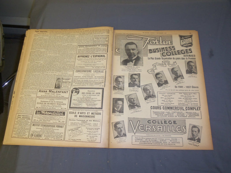 1942 SEP 5 LA PATRIE NEWSPAPER-L'ARMEE BRITANNIQUE A L'OFFENSIVE ENEGYPTE-FR2120