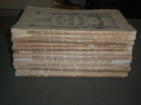 1873 HARPER'S MONTHLY MAGAZINE -LOT OF 12 -COMPLETE YEAR - STORIES & ADS-WR 518D