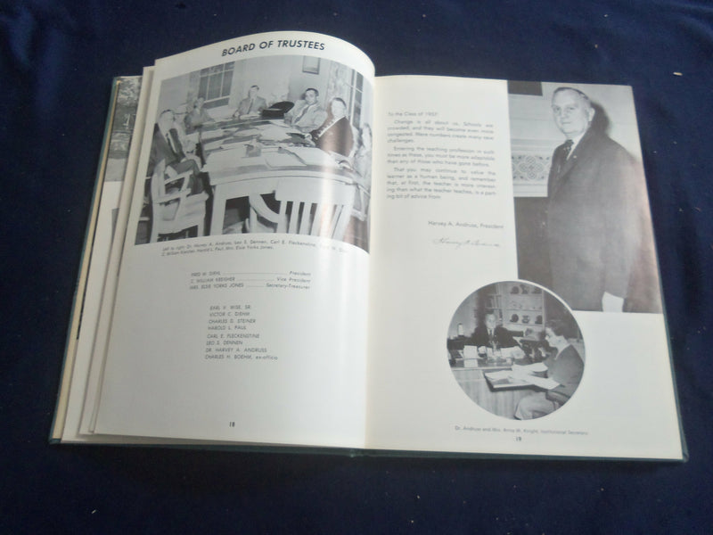 1957 ORBITER BLOOMSBURG STATE TEACHERS COLLEGE YEARBOOK- BLOOMSBURG, PA- YB 2653
