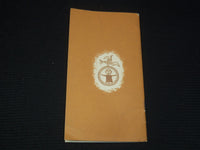 1961 EXPOSITION ARTE ROMANTICO ESPANA BOOKLET - K 2621