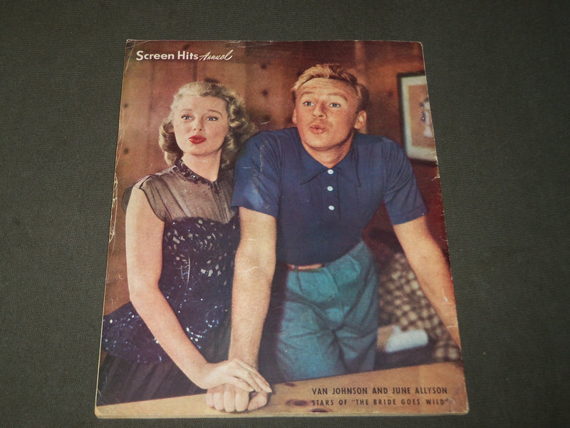 1948 SCREEN HITS ANNUAL MOVIE MAGAZINE - SHIRLEY TEMPLE COVER - M 284