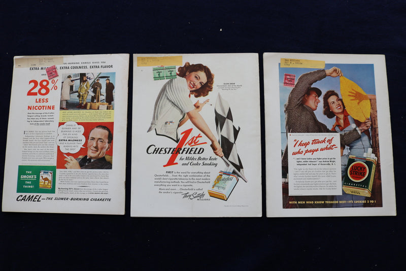 1941 THE WISCONSIN OCTOPUS MAGAZINE - UNIVERSITY OF WISCONSIN -LOT OF 6 - O 3399