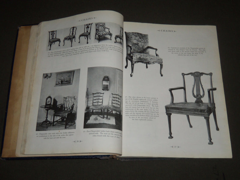 1928 THE COLLECTOR'S GUIDE TO FURNITURE DESIGN BY EDWARD WENHAM BOOK - KD 4368