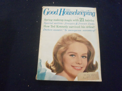 1965 APRIL GOOD HOUSEKEEPING MAGAZINE - NICE COVER, ARTICLES & ADS - F 514D
