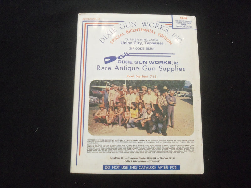1973-1976 DIXIE GUN WORKS CATALOG - LOT OF 2 - O 2136K