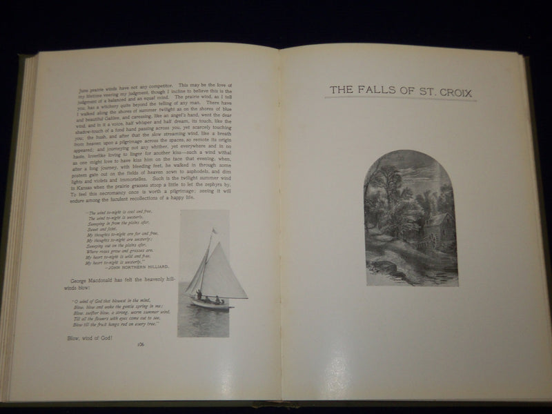 1902 IN GOD'S OUT OF DOORS BY WILLIAM A. QUAYLE BOOK - NICE PHOTOS - KD 3539