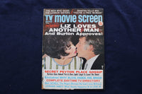 1967 AUG TV AND MOVIE SCREEN MAGAZINE - LIZ TAYLOR-R. BURTON COVER - E 18761